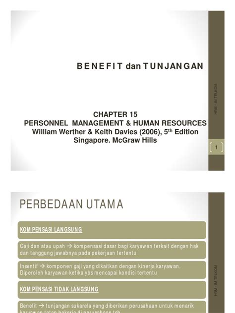 Benefit dan Tunjangan